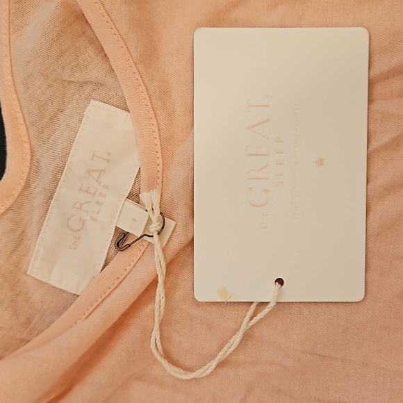 💕THE GREAT💕 The Slip Sleeper Jumpsuit ~ Rose Dust Size 1 Small NWT - Picture 9 of 13